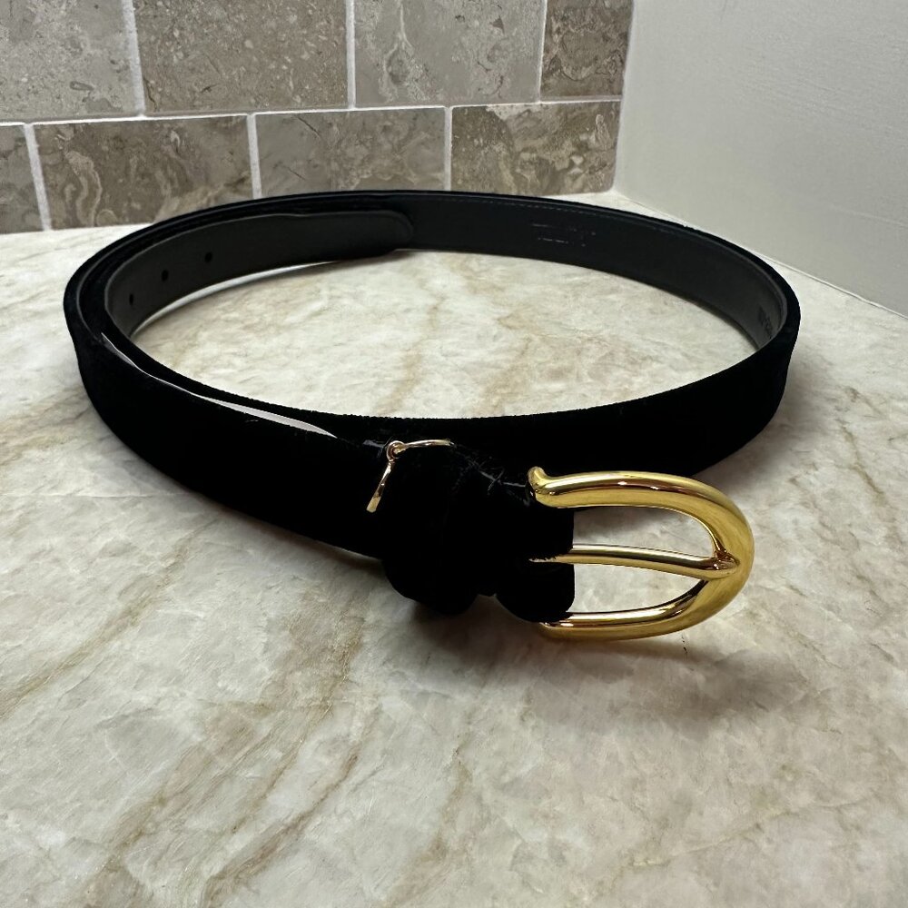 Ralph Lauren Velvet Charm Belt with Tags